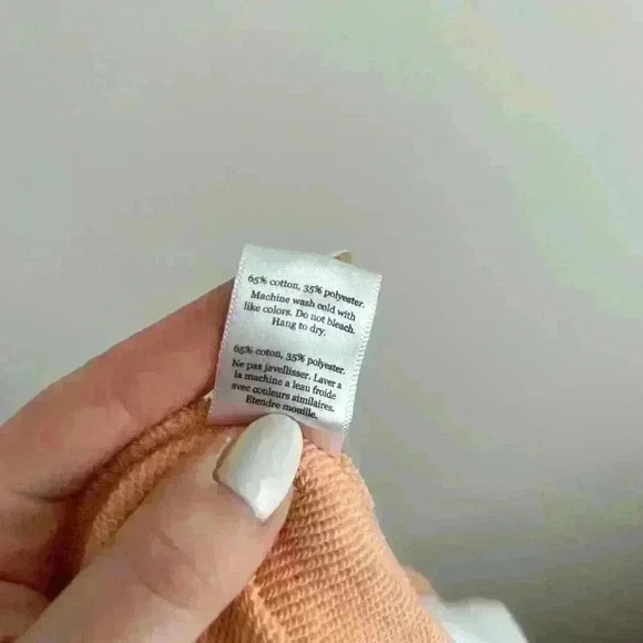 Publish High Rise Drawcord Waist Jogger Sweatpants Light Orange L - Picture 11 of 11